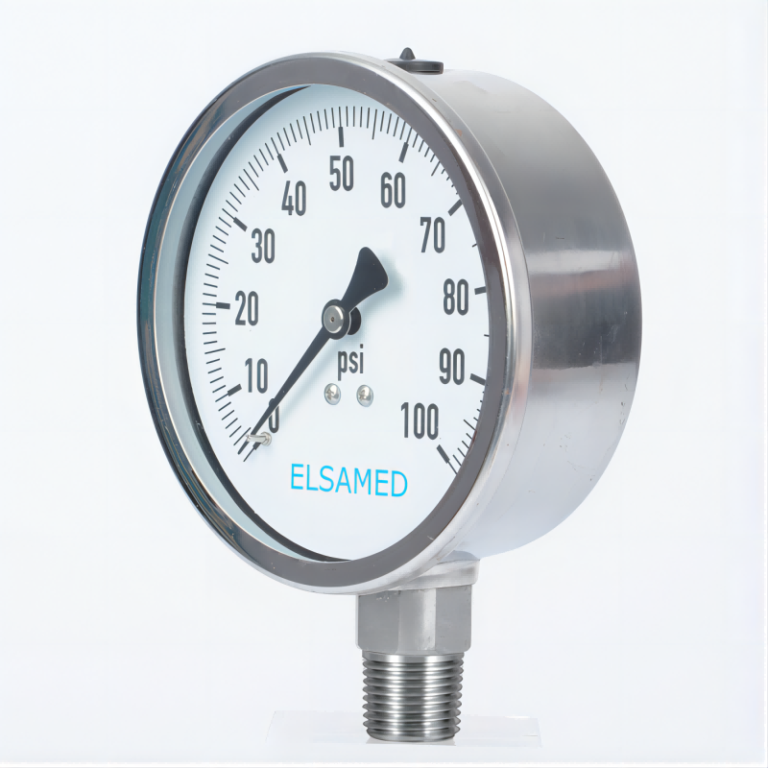 4″ Liquid Filled Industrial Gauge4" Liquid Filled Industrial Gauge